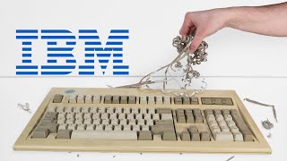 Restoring IBM Model M Keyboard with Destroyed Cable  USB mod [upl. by Ahsiri]