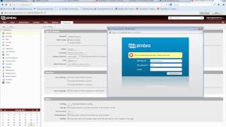 Zimbra password reset [upl. by Anohs]