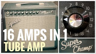 Fender Super Champ X2  Actually sounds like 16 different TUBE AMPS [upl. by Nemaj149]