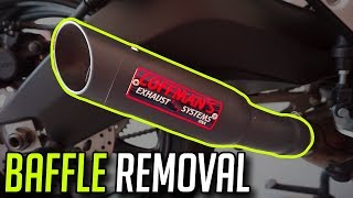 Coffmans Shorty Baffle Removal [upl. by Palla388]