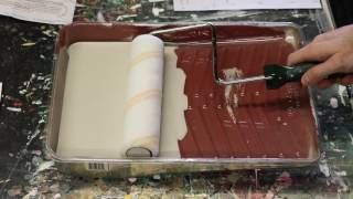 How to use a Paint Roller Loading the Cover [upl. by Donadee]