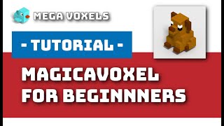 MagicaVoxel Tutorial For Beginners  Voxel Art Tutorial [upl. by Nmutua]