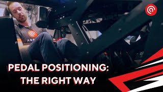 Pedal Positioning Better Ergonomics in Your Racing Simulator [upl. by Ferrigno]