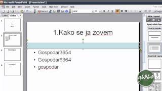 Kako Napraviti Kviz U Microsoft PowerPoint [upl. by Kling]