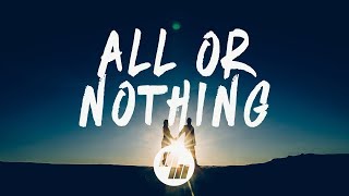 Anki  All Or Nothing Lyrics  Lyrics Video feat NEAVV With October Child [upl. by Tanny959]