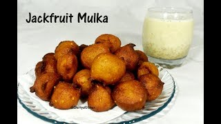 Jackfruit Mulka Recipe  jackfruit appam recipe  Jackfruit fritters [upl. by Silrac475]