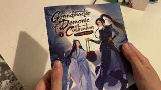 Mo Xiang Tong Xiu’s novels official English translation books unboxing  SVSSS MDZS HOB [upl. by Marutani]