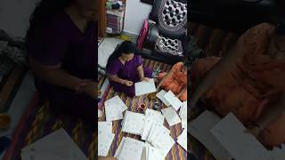 Pelli Sandadi part4 mounusworld pellisandadi cardsfolding pelli cards folding [upl. by Sayres]