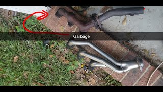 Ford ranger 30L Headers [upl. by Anawait]