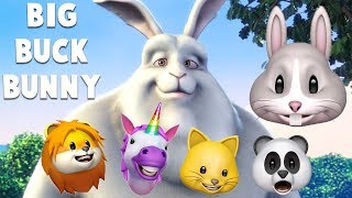 LES ANIMOJIS  LA CHANSON DU GROS LAPIN CLIP [upl. by Hainahpez]