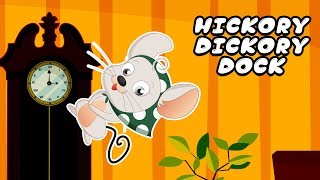 Hickory Dickory Dock Song With Lyrics  Nursery Rhyme for Kids  Kids Pictures TV [upl. by Sanez504]