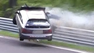 Nordschleife 2013 Big Crash amp Fail Compilation Nürburgring Touristenfahrten VLN 24H [upl. by Kirimia279]