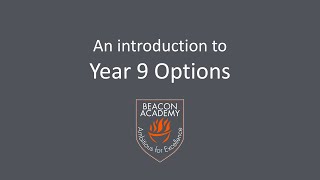 An introduction to Year 9 Options September 2024 courses [upl. by Aisul]