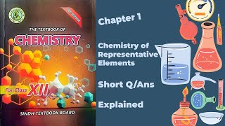 Class XII 12 Chemistry Chapter 1 Short Question Answers Explained  Sindh Textbook Board [upl. by Ellehcer834]