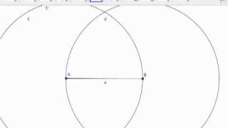 GeoGebra  8  Equilateral Triangle [upl. by Melborn]