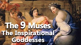 Muses The 9 Inspirational Goddesses of Greek Mythology  Mythology Dictionary  See U in History [upl. by Ham]