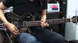 How to Play Turn it up  Planetshakers  Electric Guitar by Nathan Park [upl. by Ahsiem]