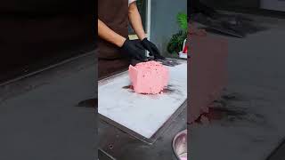 Pink IceCream Manufacturing Process shorts [upl. by Zetana]