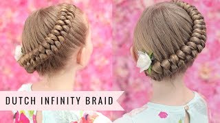 Dutch Infinity Braid by SweetHearts Hair [upl. by Alliuqahs508]