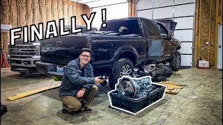 MY 60 POWERSTROKE BUILT TRANSMISSION [upl. by Dutchman]