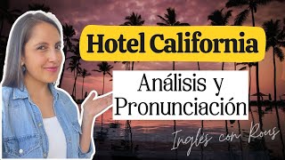 Inglés con canciones  Hotel California [upl. by Mitzi]