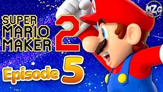 Super Mario Maker 2 Gameplay Walkthrough  Part 5  Story Mode Mario Galaxy Main Hall 3F [upl. by Minoru]