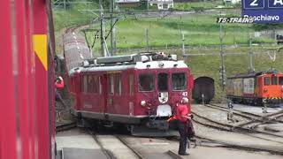 TIRANOSTMORITZ in cabina di guida della ABe 44 49 RhB parte 24 [upl. by Etteuqram789]