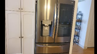 How to Remove the Ice Bin from LG French Door Refrigerator [upl. by Akirehc]