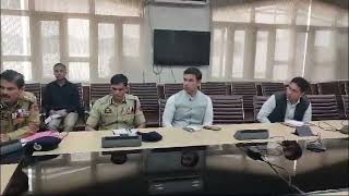 Chief Secretary Atal Dulloo reviews overall security scenario [upl. by Myrtia980]