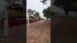 Goods Train piloted at station youtube viralshorts [upl. by Illene]