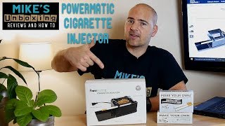 Powermatic 2 Plus Automated Cigarette Injector RYO Machine Unboxing [upl. by Durwyn762]