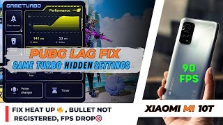 2024 Mi 10t Lag Fix  Game Turbo Settings 144 Fps😍  Pubg Lag Fix for All Xiaomi Devices 🔥 [upl. by Nylzzaj]