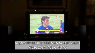 KLIPSCH FIESTA KARASUIT quotWBSC 2024 MEMORIAL MVquot MUSIC MODE [upl. by Ahsiekel]