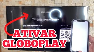 COMO ATIVAR O GLOBOPLAY NA SMART TV [upl. by Ennayr1]