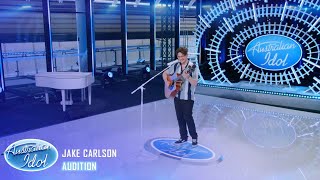 Jake Carlson  Full Audition  Australian Idol [upl. by Ahsrav]