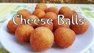 Cheese Balls  Cheese Snacks  Quick and easy Cheese Ball recipe [upl. by Trebla]