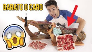 Jamón BARATO vs MUY CARO ¿Merece LA PENA [upl. by Adnohsak]