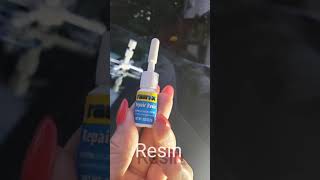 Windshield crack repair super glue [upl. by Delp]