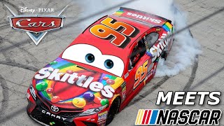 If the Cars Movie was actually NASCAR [upl. by Acnaiv]