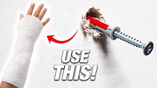 FIX Loose And Damaged Drywall Anchor Plugs in SECONDS 3rd Method Is the FASTEST How To DIY [upl. by Dorine468]