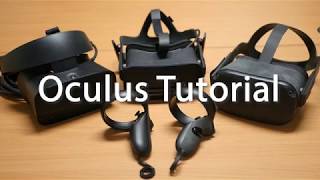 How to setup an Oculus Rift S Oculus Rift amp Oculus Quest [upl. by Kosak]