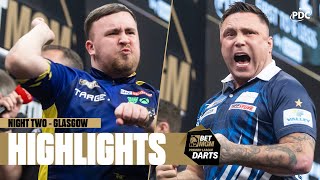 COMEBACKS IN GLASGOW 🏴󠁧󠁢󠁳󠁣󠁴󠁿 Night Two Highlights  2025 BetMGM Premier League [upl. by Trebled211]