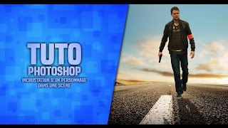 TUTO PHOTOSHOP  Incrustation de personnage [upl. by Seuqcaj]