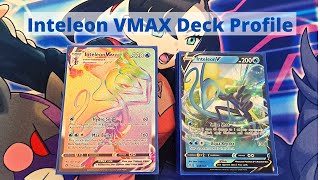 POKEMON  INTELEON VMAX DECK PROFILE [upl. by Goodden]