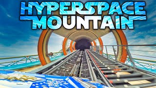 4KOn Ride HyperSpace Mountain Front Row Disneyland Paris [upl. by Pironi]