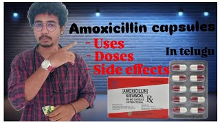 Amoxicillin capsules complete details in Telugu by Dr Mukesh health viralvideo knowledge [upl. by Unity400]