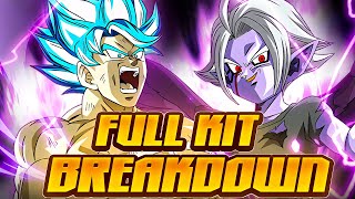 LAST HEROES COLLAB UNITS UNIVERSE TREE GOKU FULL KIT DETAILS ANIMATIONS AND MORE Dokkan Battle [upl. by Genisia963]