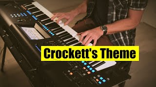 CROCKETTS THEME Jan Hammer  GENOS2 Cover [upl. by Lig814]