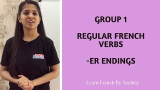 Learn French Grammar  Les verbes er The er verbs Present Tense  By Suchita  918920060461 [upl. by Raouf]