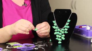 StepbyStep Directions for Making Stone Necklaces  DIY Jewelry amp Necklaces [upl. by Millard139]